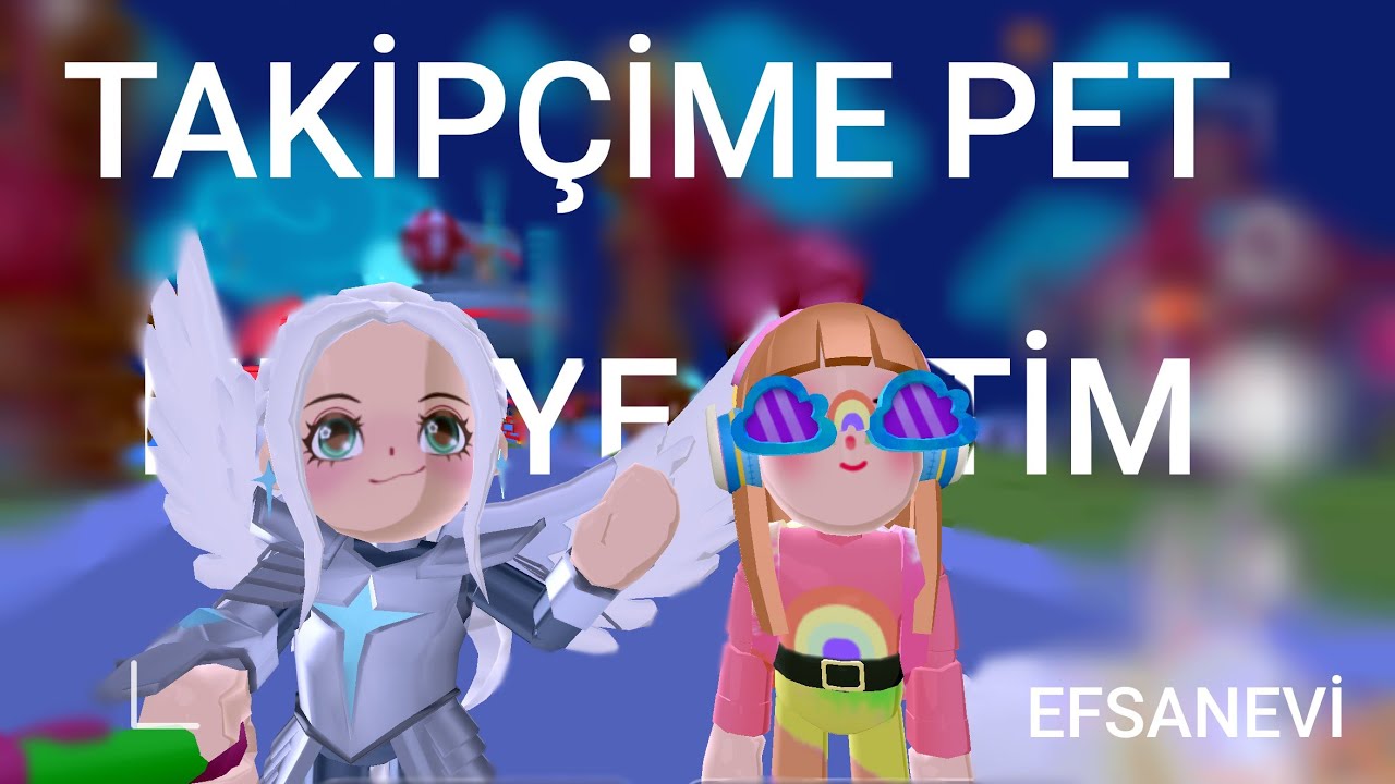 KANALIMA ABONE OLAN TAKİPÇİME EFSANEVİ PETLER HEDİYE ETTİM!!! #pkxd 