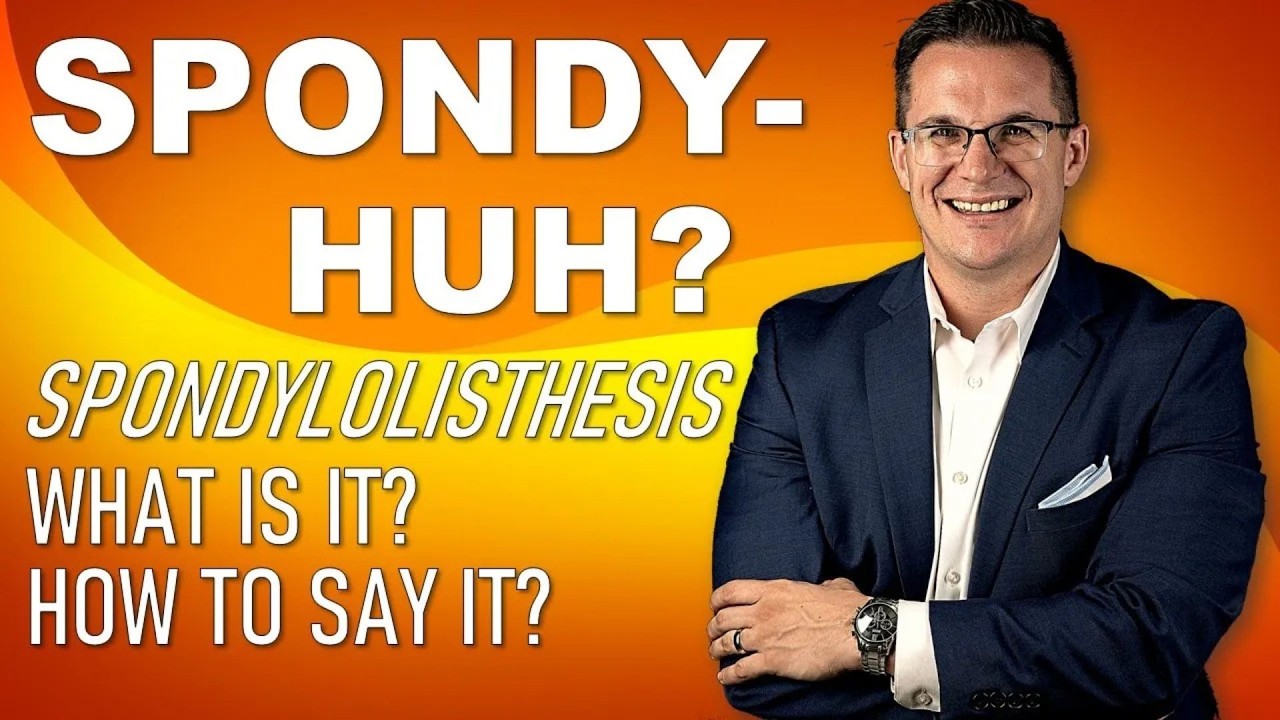 What is a 'Spondy'    This is why we x ray   Spondylolisthesis   Chiropractor North Richland Hills