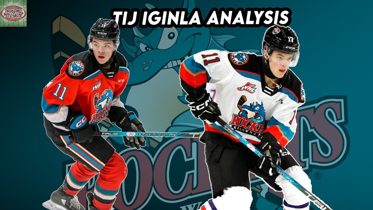 Tij Iginla (Right Wing) | NHL Draft Prospect Analysis Ep3 | Kelowna Rockets (WHL)