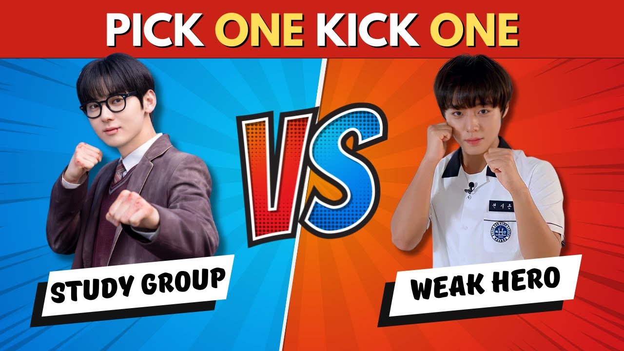 Pick One, Kick One K-Drama Edition: Impossible Choices! 😱 (K-DRAMA GAME)