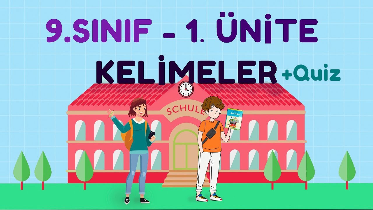 9.Sınıf 1.Ünite (Hallo) Kelimeler + Quiz