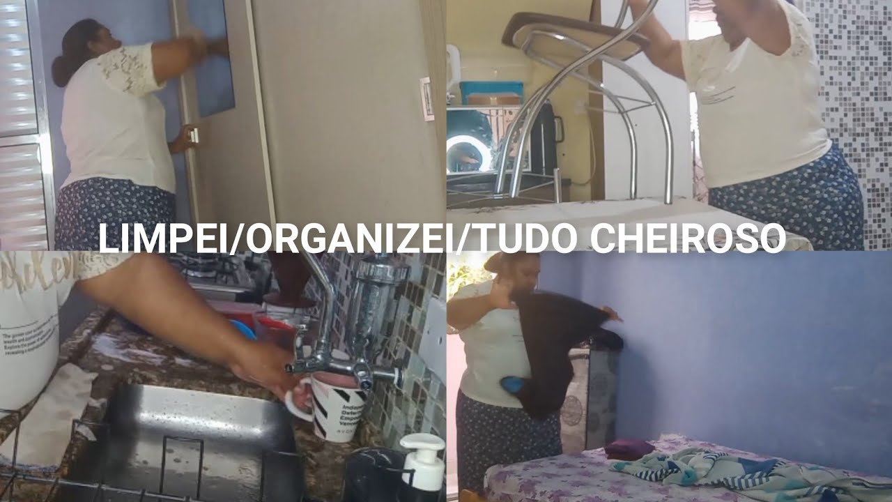 🏠 Rotina de Limpeza: Quarto Organizado e Cozinha Brilhando