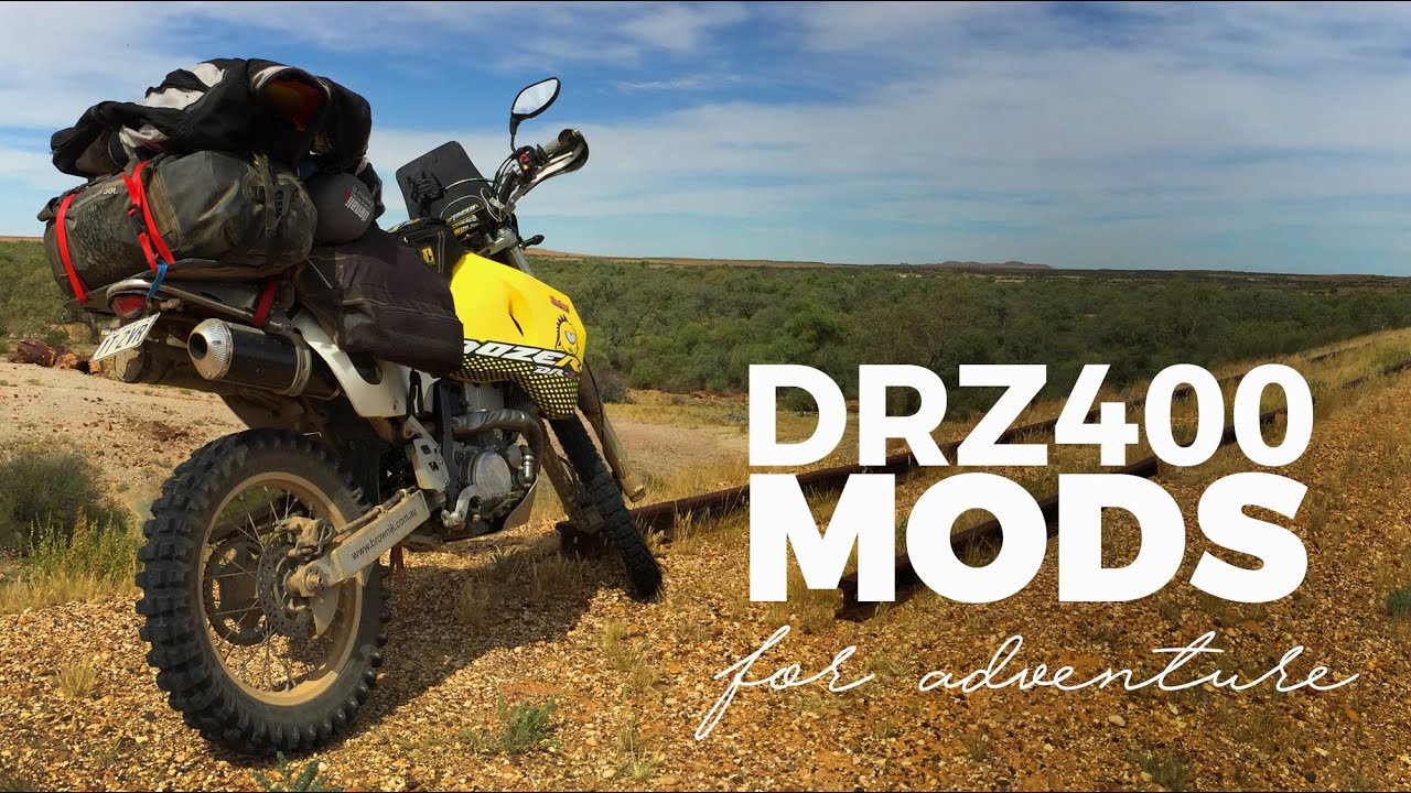 Suzuki DRZ400 Modifications for Adventure Riding