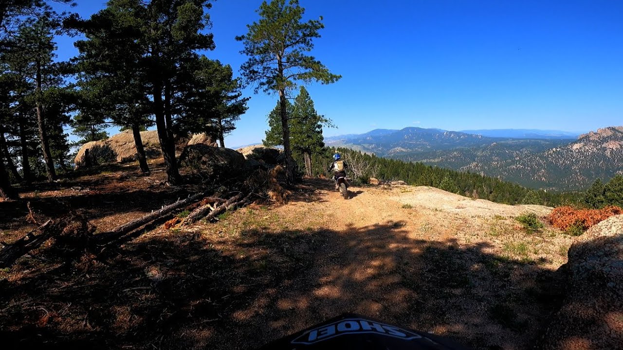Rampart Range Colorado Trail 677 Noddle Trail - New Route!