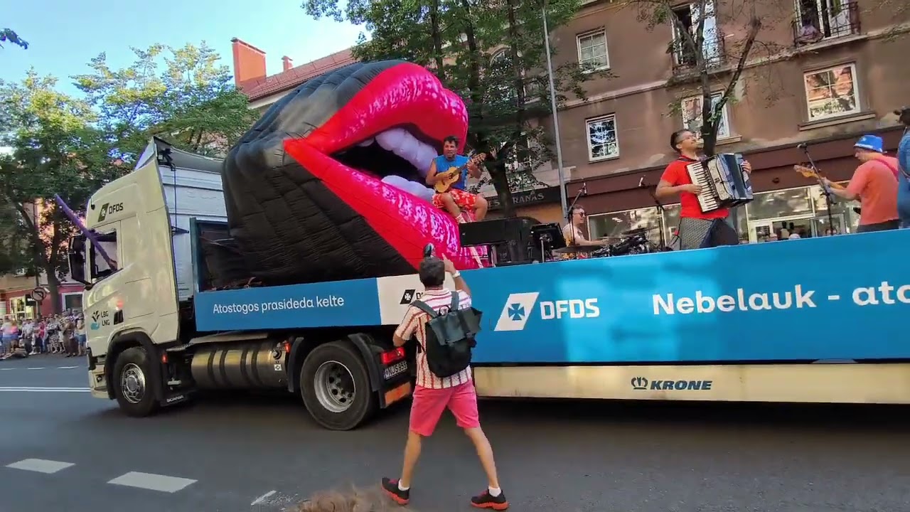 Jūros šventė 2025 eisena