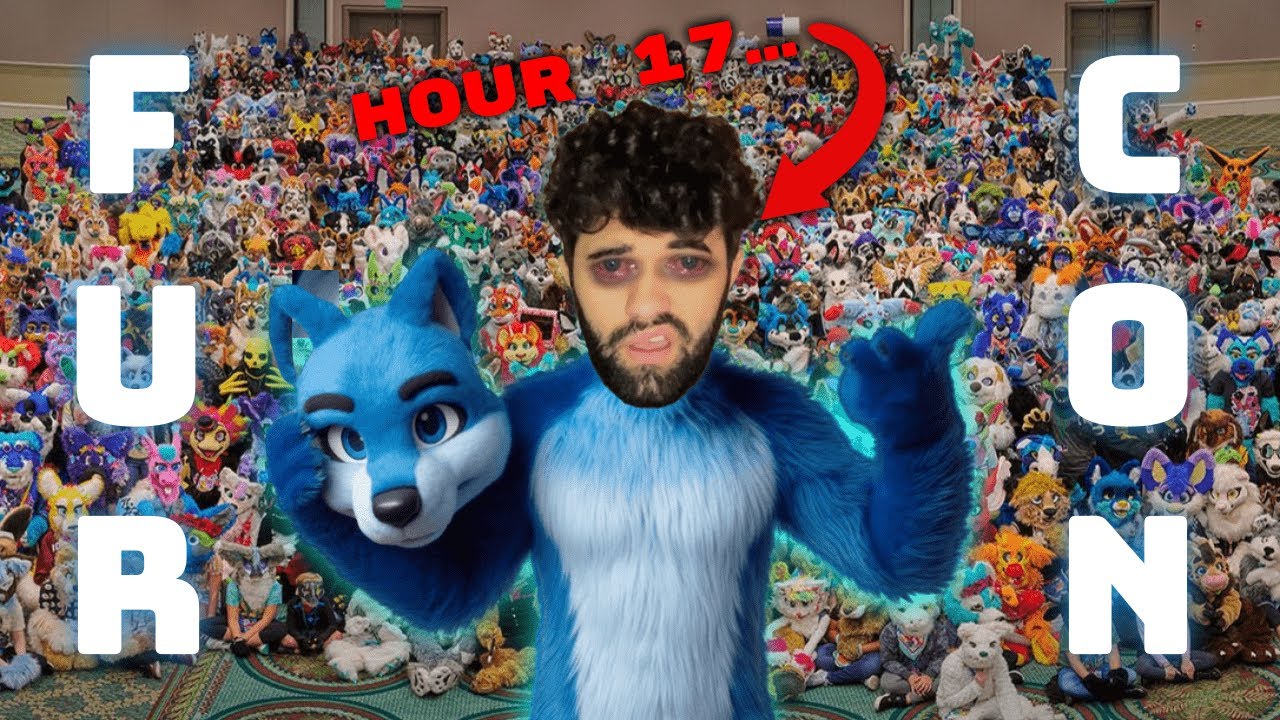 I spent 17 hours at a FURRY Convention | Here’s What Happened…