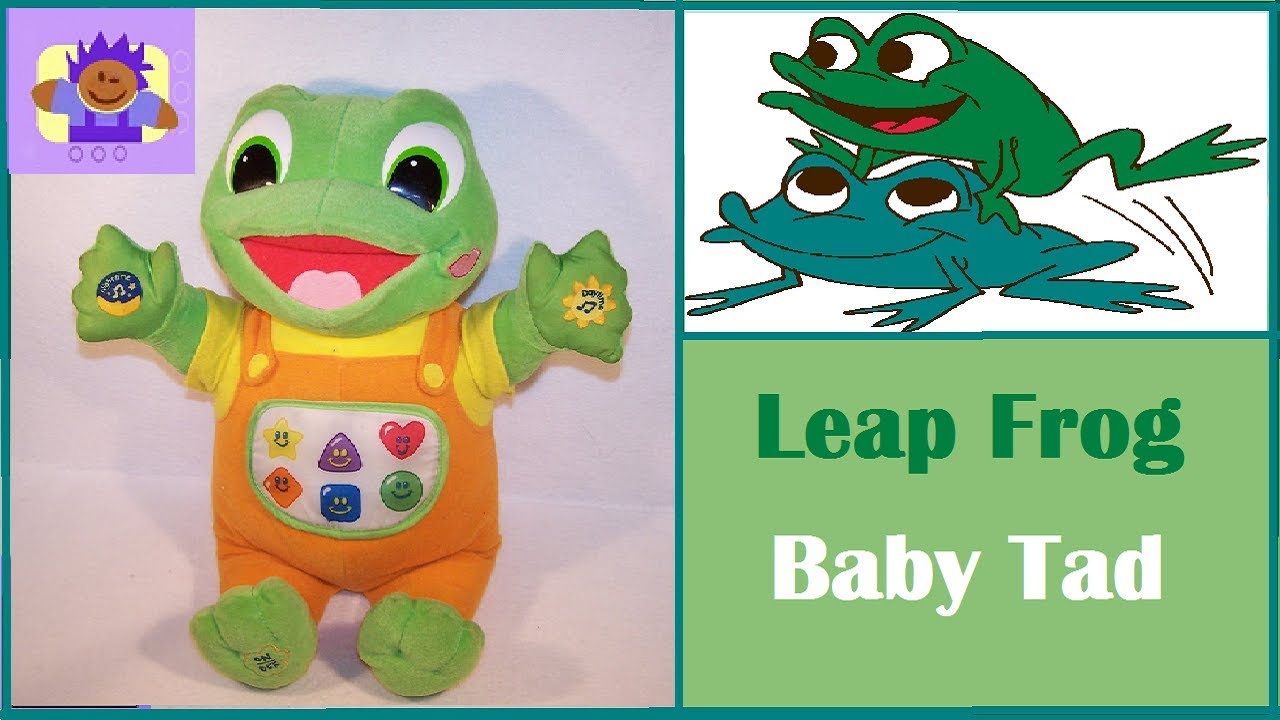 LeapFrog Hug and Learn Musical Talking Baby Tad Educational Plush