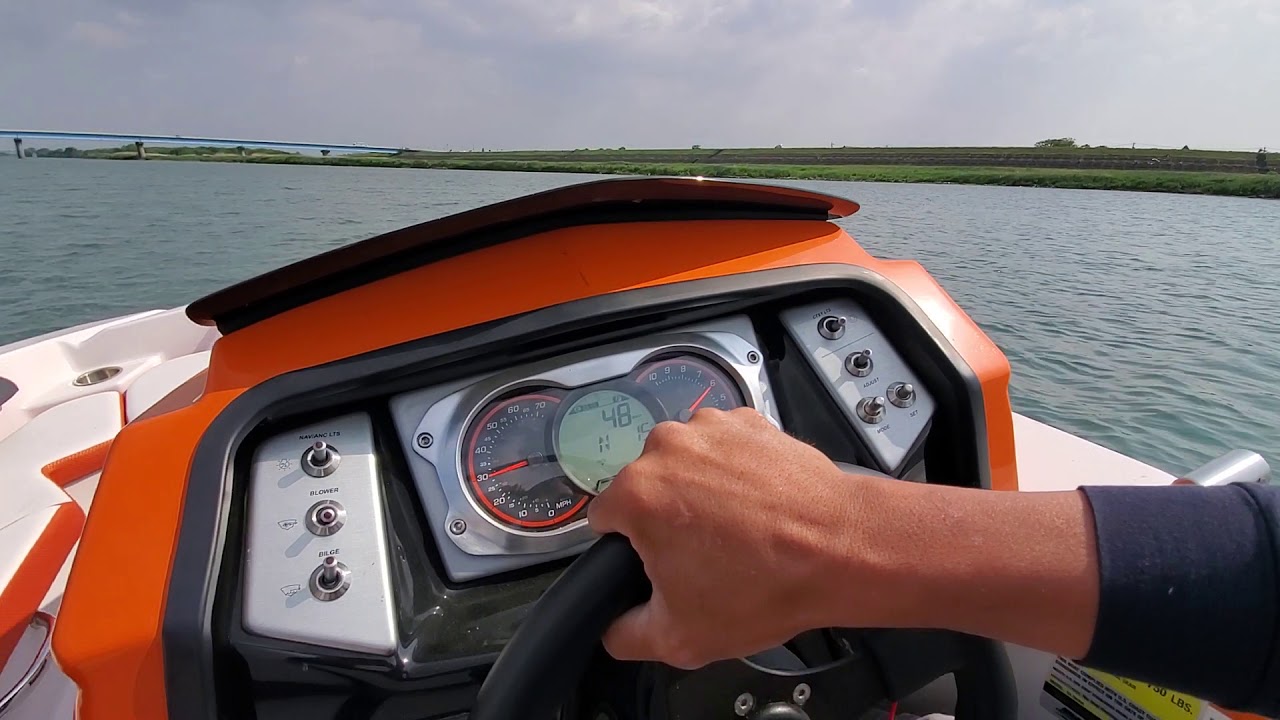 SCARAB165 HO test riding