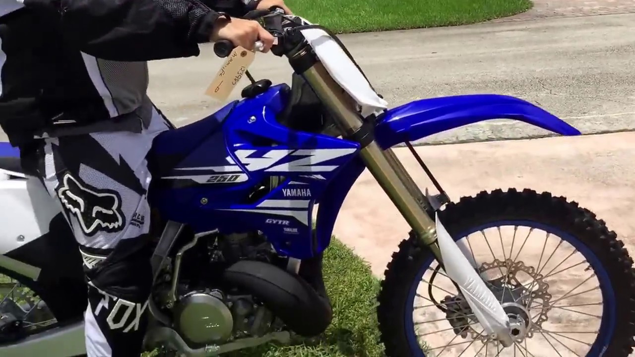 2018 YZ250 Brand New First Ride