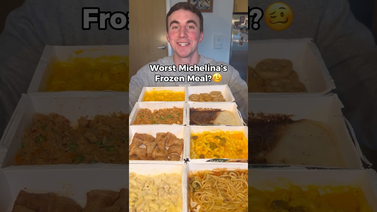 Худшее замороженное блюдо от Michelina&rsquo;s?🥴 #еда #замороженноеблюдо #мукбанг