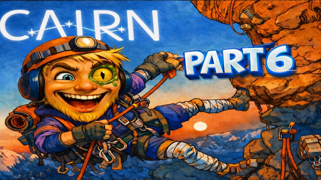Cairn Playthrough Part 6 | Waterfall Break, Mountain Goat… and a Random Dude?!