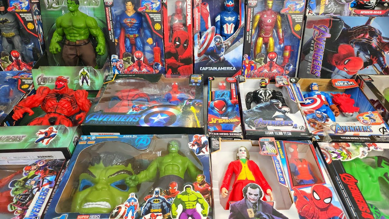 CAPTAIN AMERICA vs HULK vs SPIDERMAN AVENGERS IRONMAN,VENOM CARTOON, THANOS,BATMAN AVENGERS ASSEMBLE