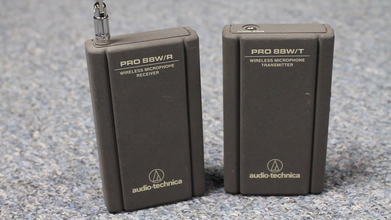 Audio Technica Pro 88w VHF transmitter Review - DSLR FILM NOOB
