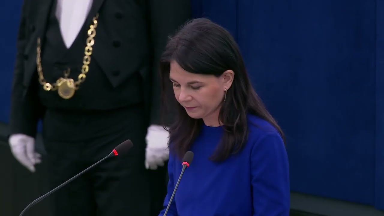 Steht auf für die UN! Annalena Baerbocks klare Worte im EU-Parlament