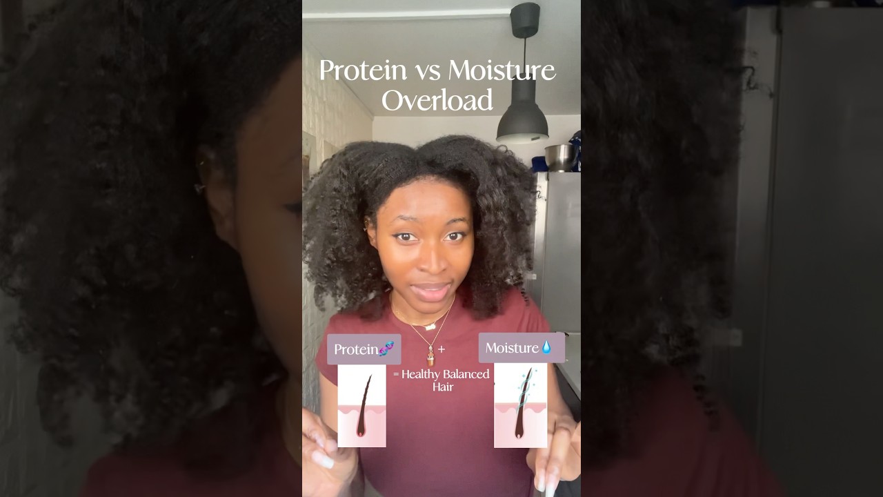 Protein vs Moisture Overload 💧🧬🧖🏾&zwj;♀️