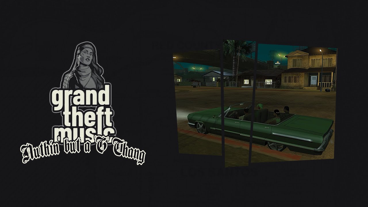 Nuthin' But A G Thang - GTA San Andreas (Lyric Video)
