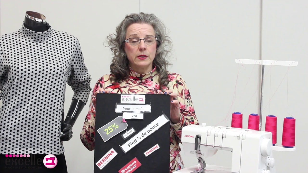 Coup de ❤️ de la semaine: Janome Coverpro 2000cpx! Podcast #6