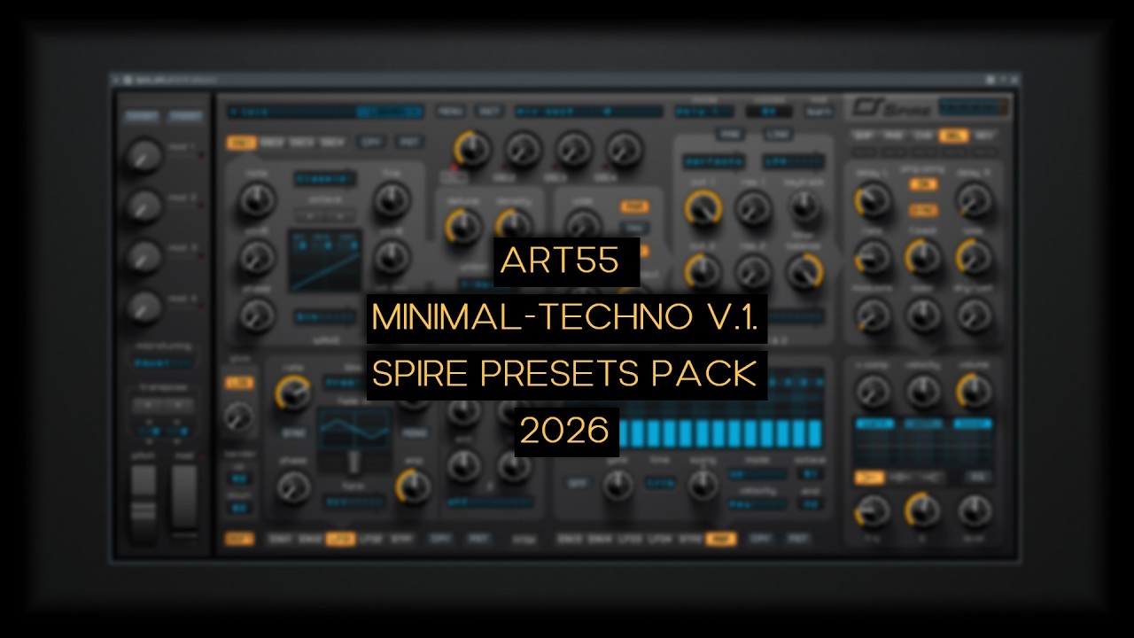 ART55 SPIRE PRESET PACK MINIMAL-TECHNO V.1