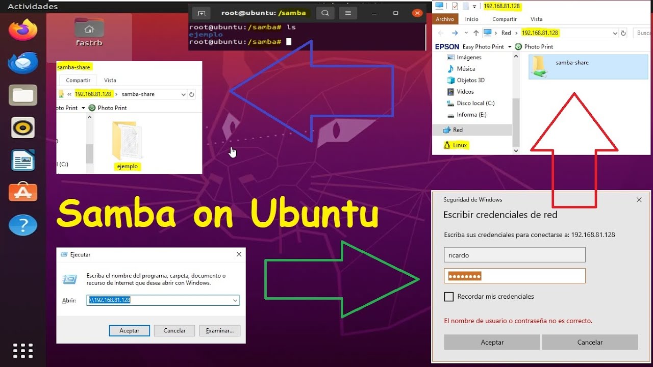 Instalación y configuración de Samba en Ubuntu
