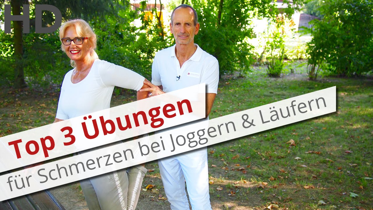 Top 3 &Uuml;bungen f&uuml;r Jogger - L&auml;uferknie, Laufbeschwerden, Joggen