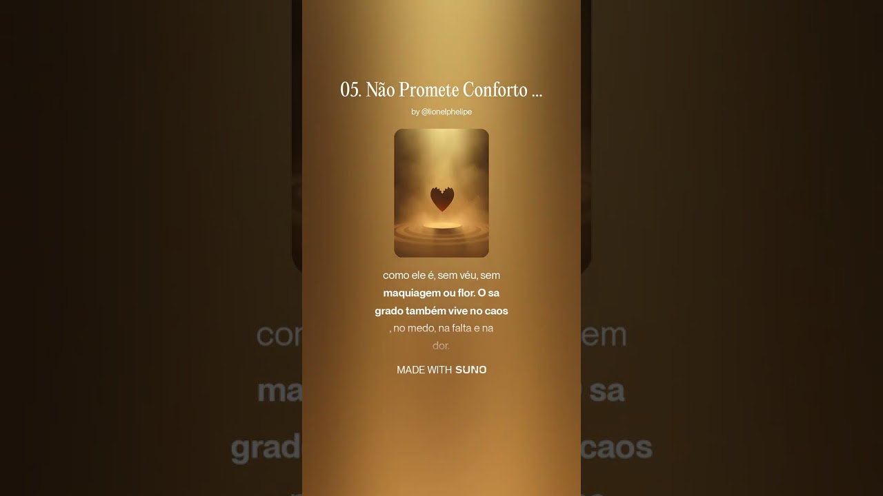 05  Não Promete Conforto Nem Fantasia
