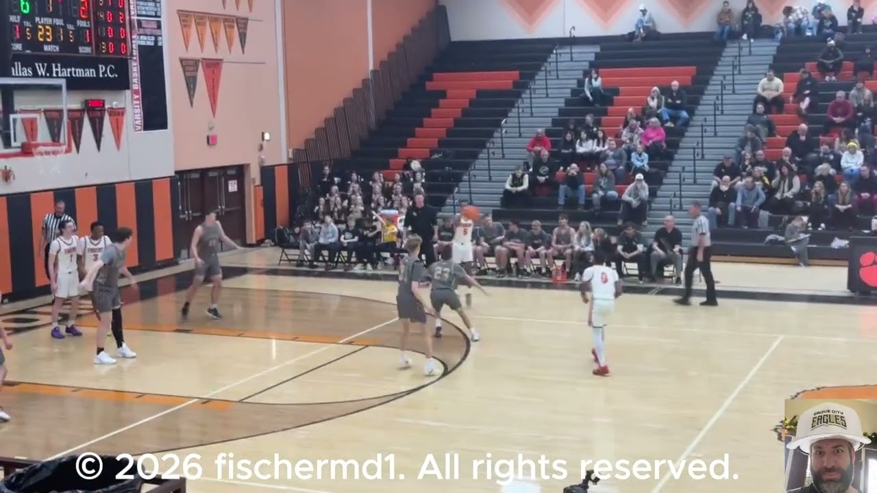 Grove City Boys Varsity Basketball vs Sharon 02/03/26 Full Game