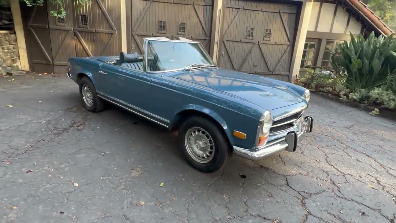 RESTORED MASTERPIECE Mercedes Benz Pagoda 1971 280SL - SUPER RARE ORIGINAL PAINT