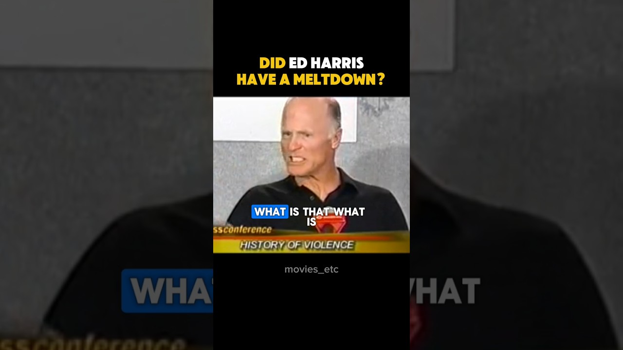 Ed Harris's meltdown or a statement? #edharris #ahistoryofviolence