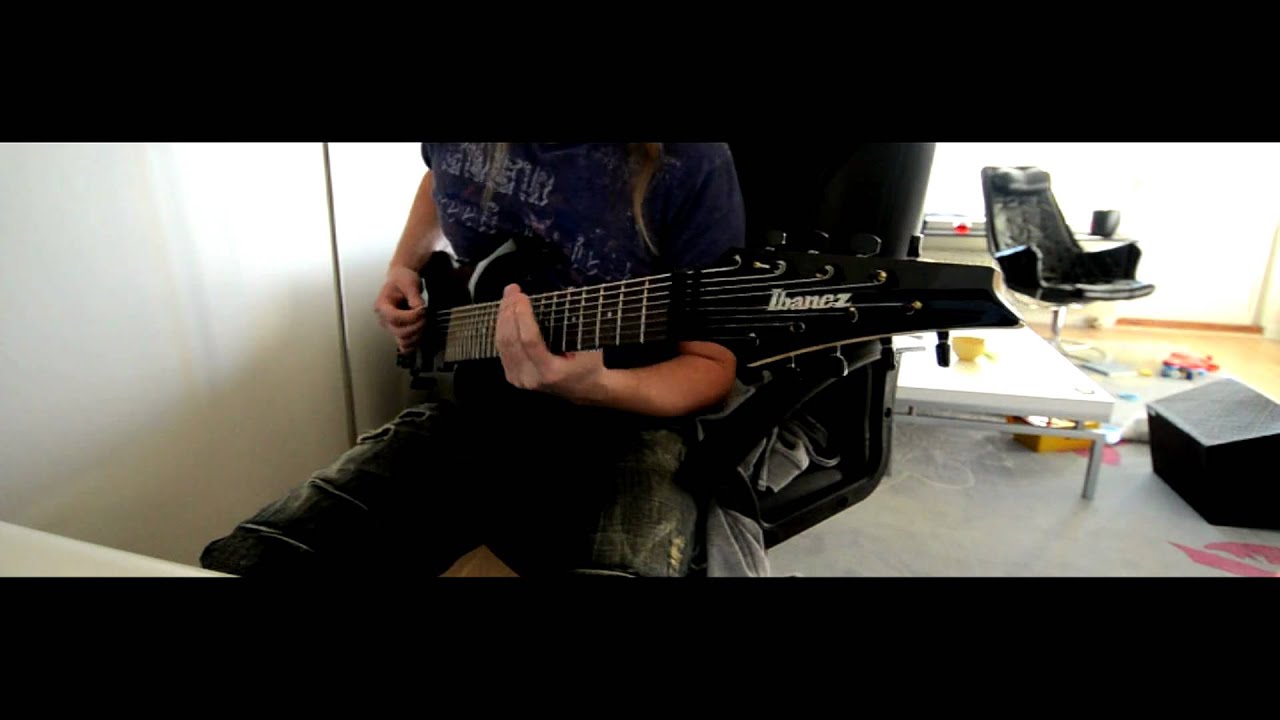 Ibanez RGA8 - Meshuggah Combustion Intro
