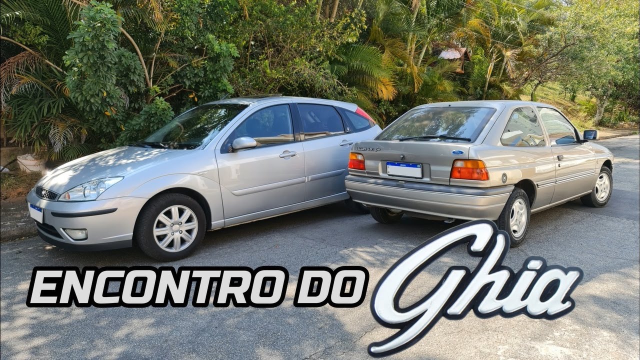 Focus Ghia manual, opção mais desejada, junto com meu Escort Ghia // Caçador de Carros