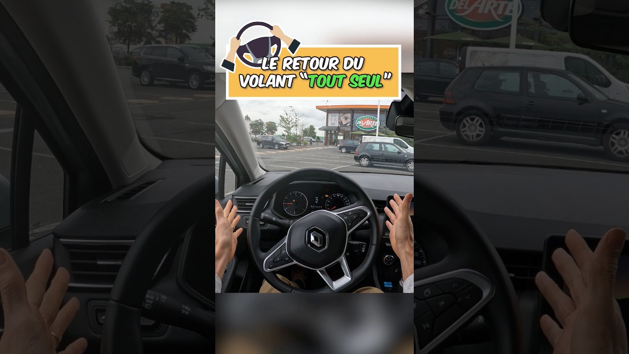 👌Le Volant Revient Tout Seul ✅ #permisdeconduire #autoecole #volant #astuce