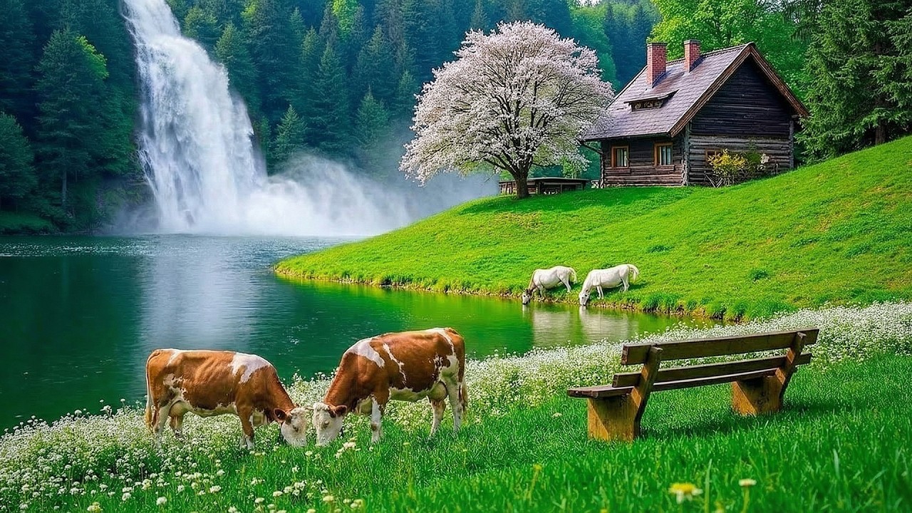 Восстановите свою нервную систему🌿Расслабляющая музыка для снятия тревоги и прекращения