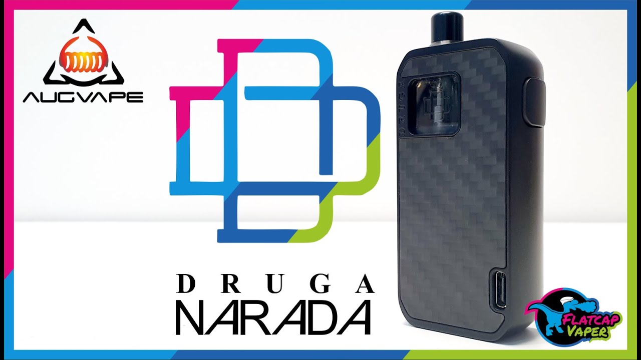 Augvape Druga Narada AIO Pod Kit Review | RBA Review Included!
