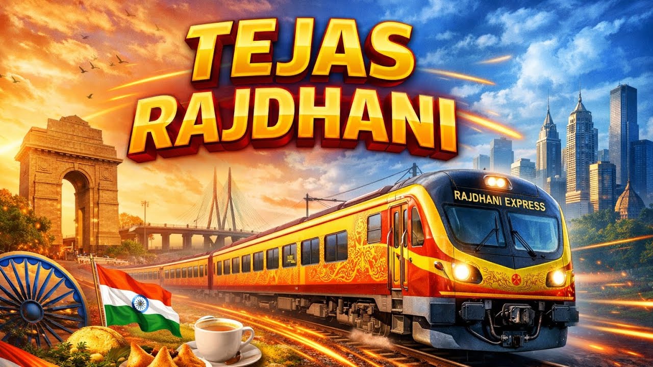 New Delhi ↔ Mumbai Central12951 / 12952 (Tejas) King of Indian Railways 👑 Tejas Rajdhani 