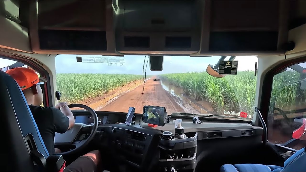 Muita neblina na estrada  /  A chegada no cliente foi difícil