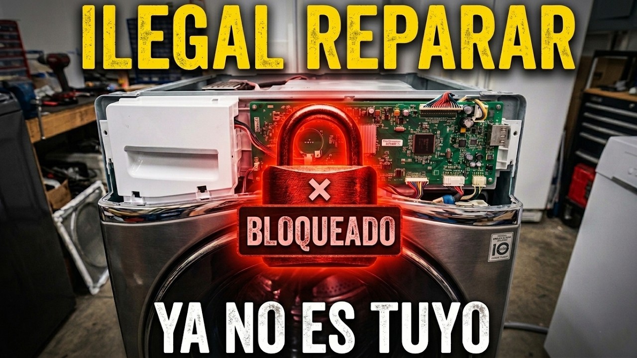 Por Qu&eacute; Ya No Puedes Reparar Tus Electrodom&eacute;sticos (El Fin de las Reparaciones Caseras)