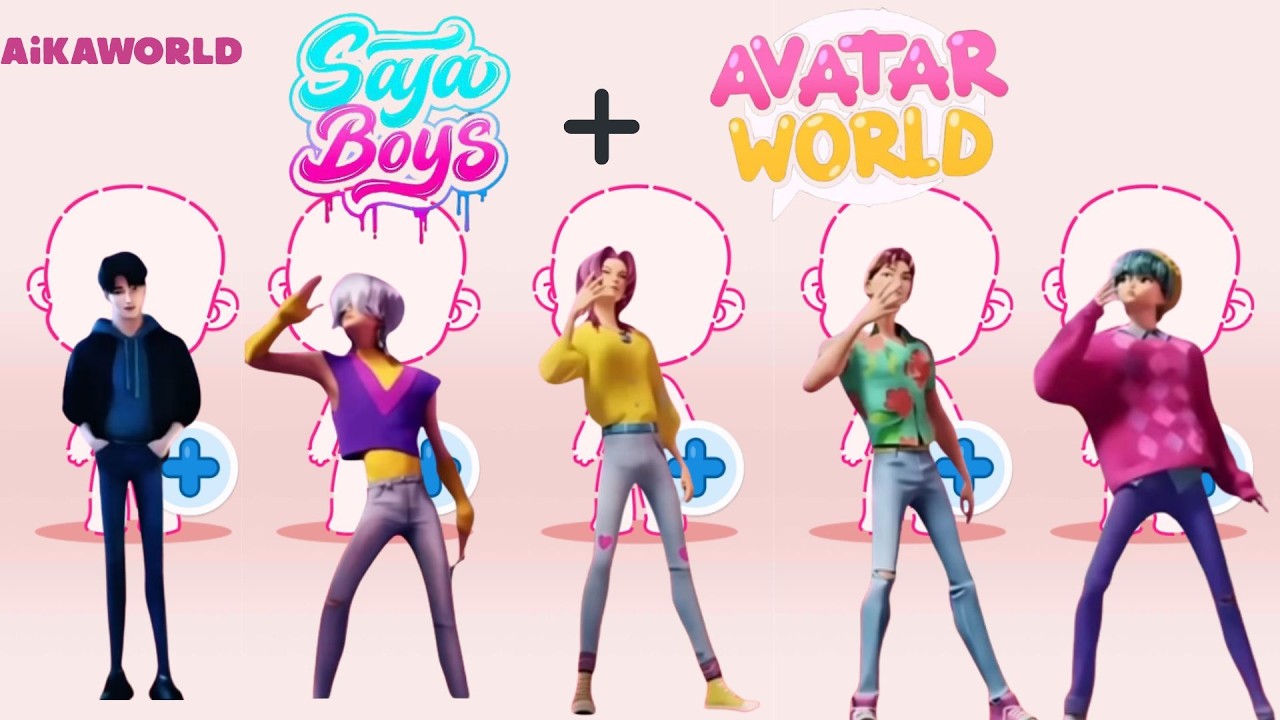 Saja Boys Stylish Looks in Avatar World 😎