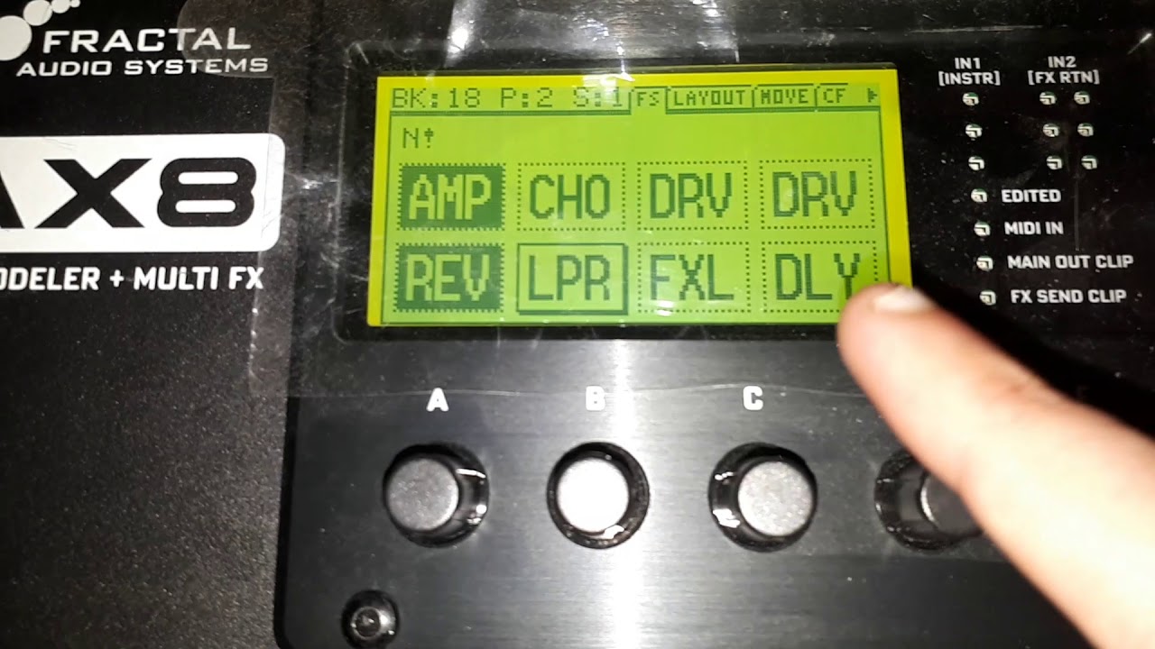Como conectar la Ax8 para tocar en vivo - doble salida estereo