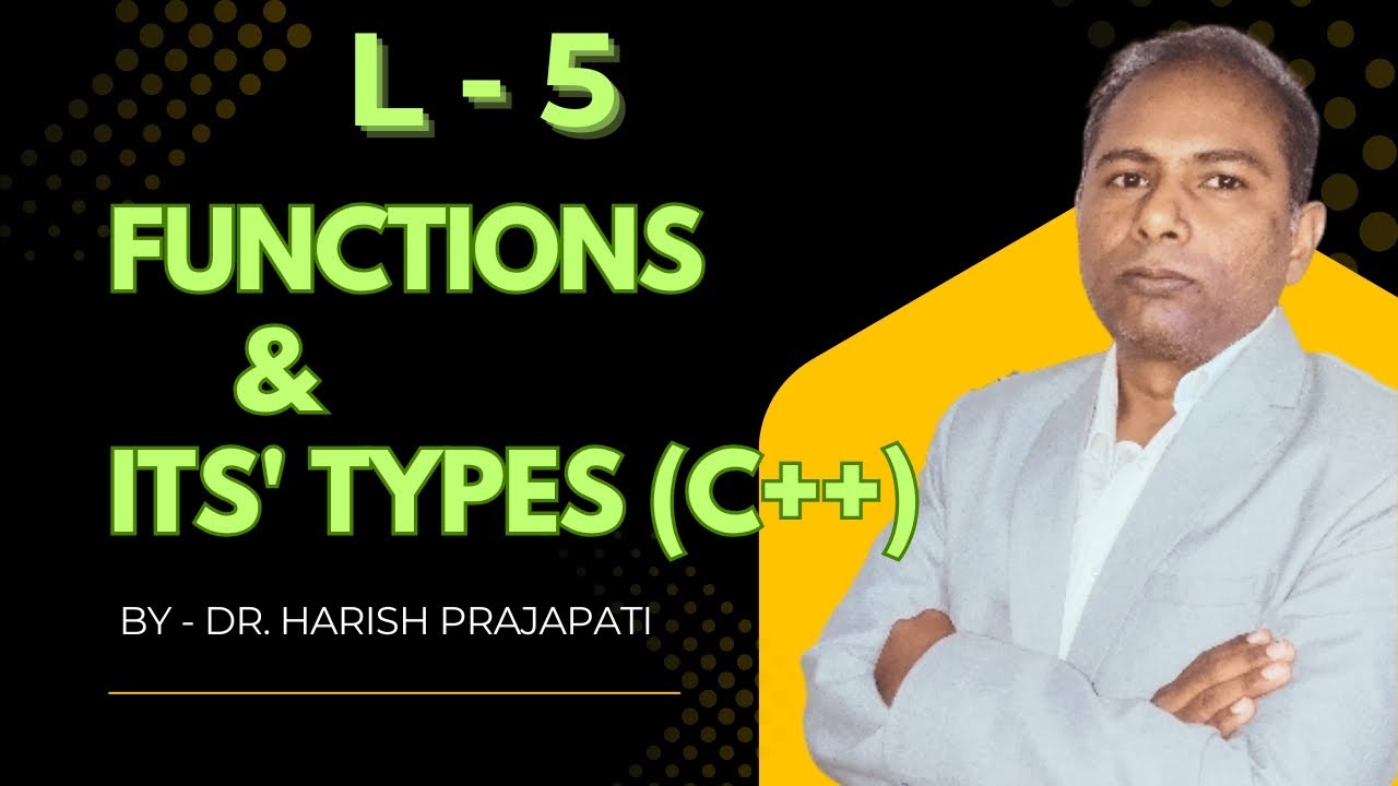 🛑 Functions and it's types 🛑👈