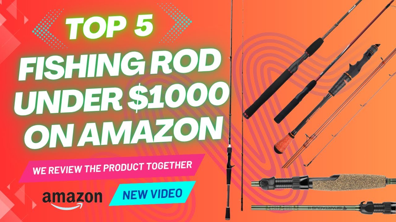 The BEST Fishing Rod Under $1000 on Amazon? Top 5 Premium Rod Reviews for Serious Anglers! 🎣