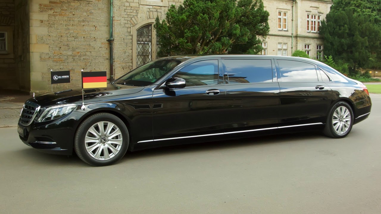 Armored & stretched car KLASSEN based on Mercedes-Maybach +1050mm / Armored Cars VIP