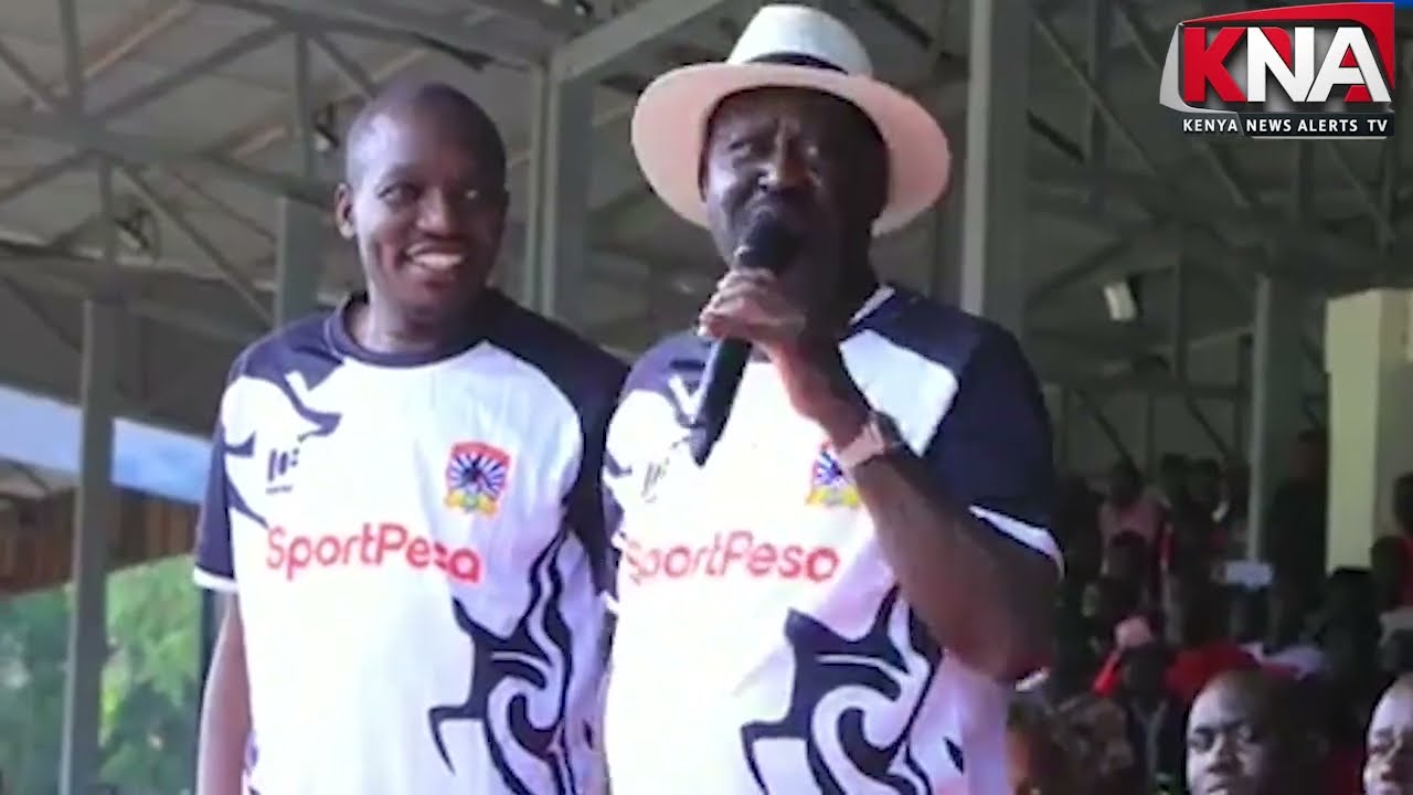 LISTEN TO WHAT EMOTIONAL RAILA ODINGA SAID IN KISII AFTER BEING HECKLED!