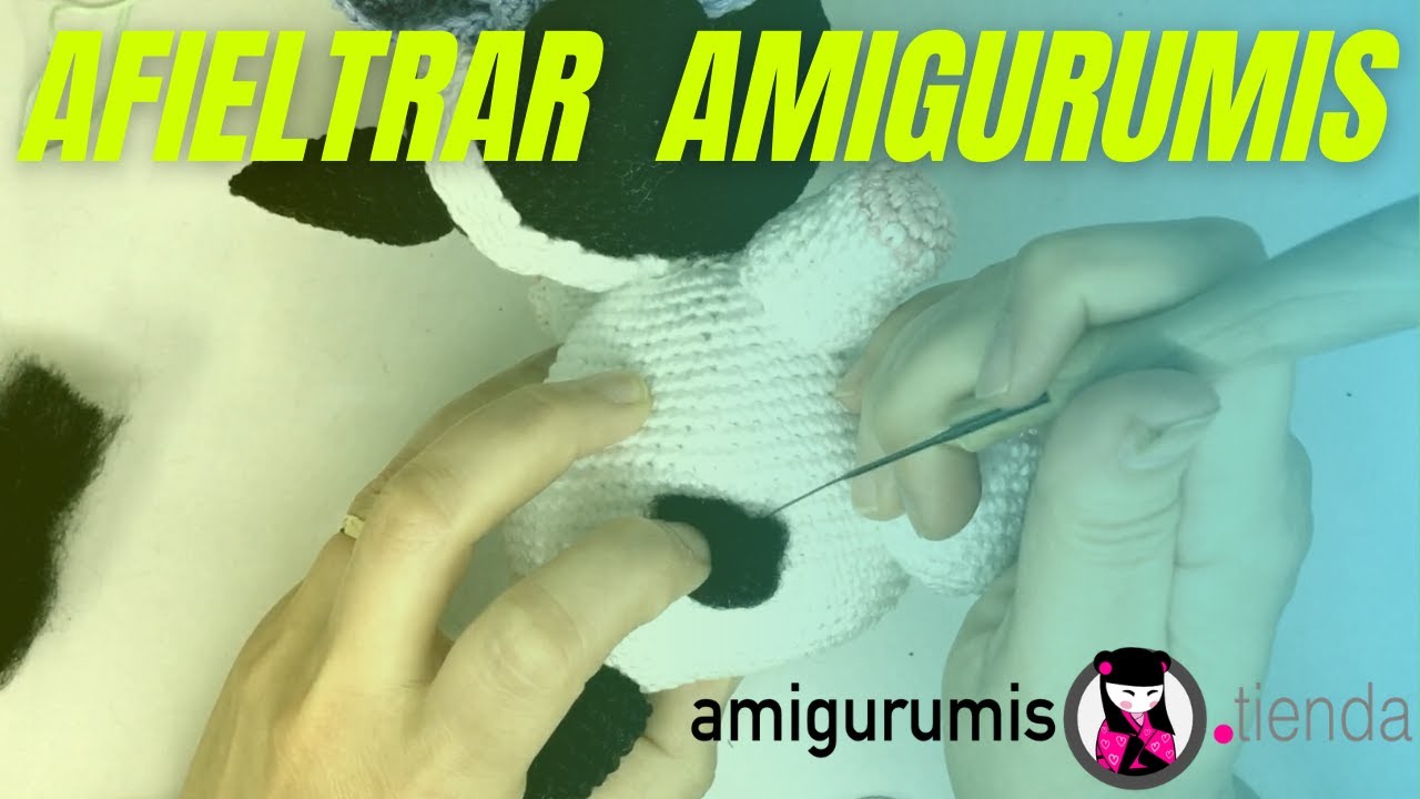 Como usar LANA AFIELTRADA en amigurumis