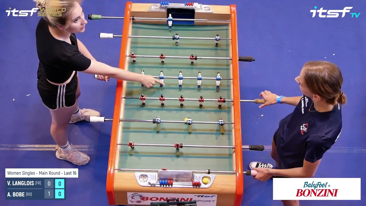 V. Langlois vs A. Bobe - Women Singles - Last 16 - ITSF World Series Bonzini 2025