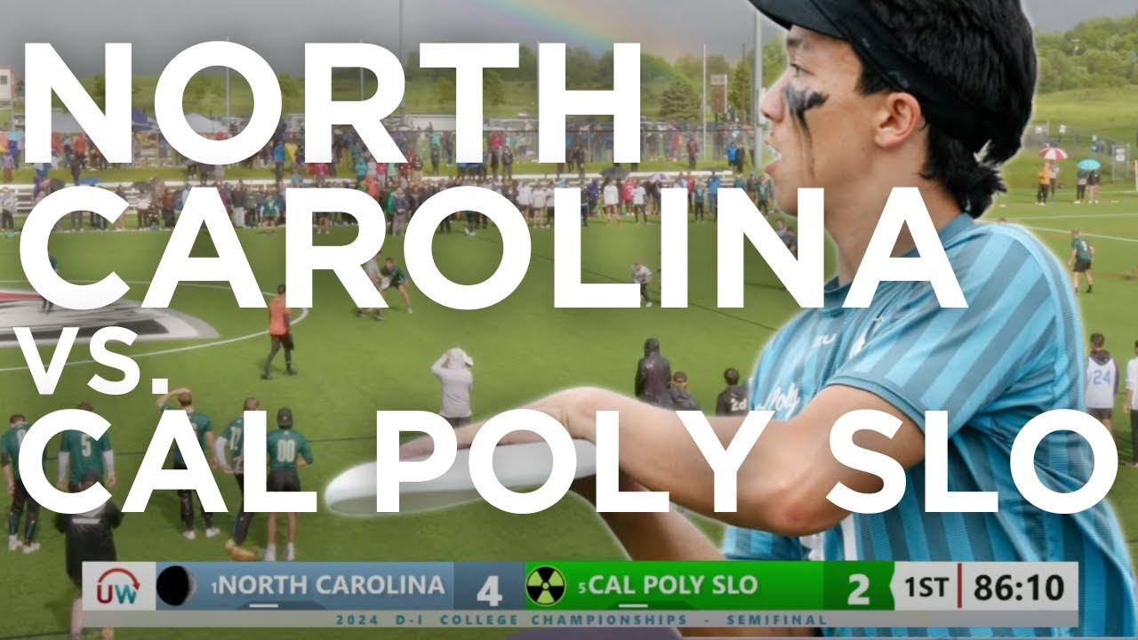 North Carolina vs. Cal Poly SLO | Men's Semifinal | 2024 D-I College Championships