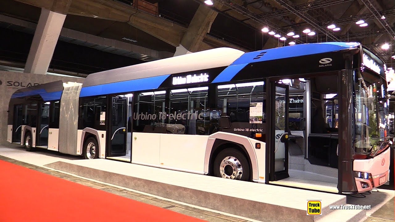 2020 Solaris Urbino 18 Electric Bus - Exterior Interior Walkaround