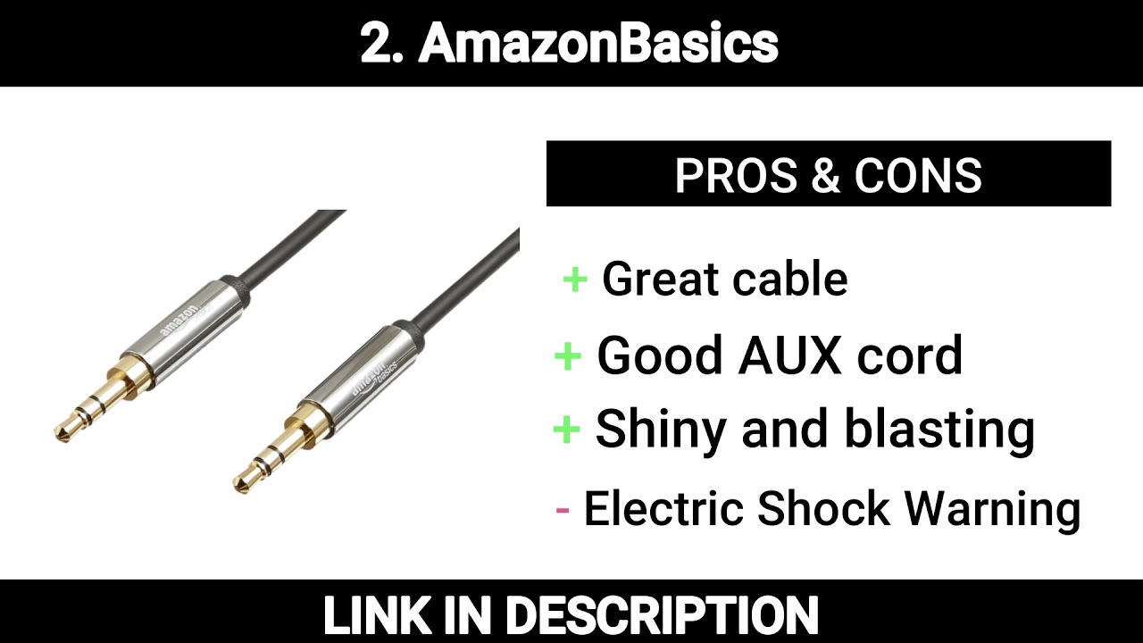 Top 5 Best AUX cable Reviwes 2021|Techy Door