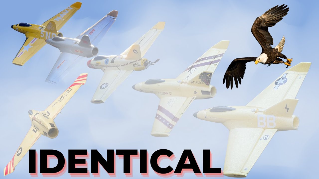 My Favorite Identical RC Airplanes - Love Them So Much!