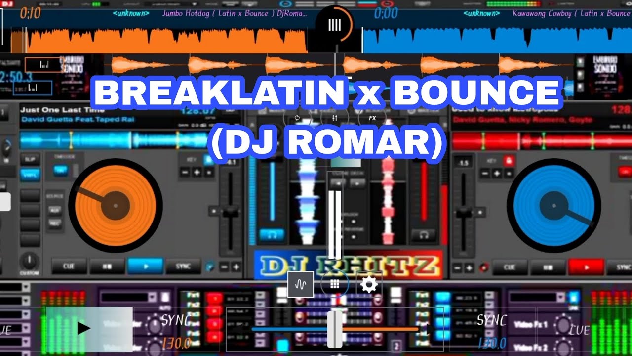 NONSTOP DISCO BREAKLATIN x BOUNCE 130BPM (DJ ROMAR) / DJ RHITZ RONDERO REMIX