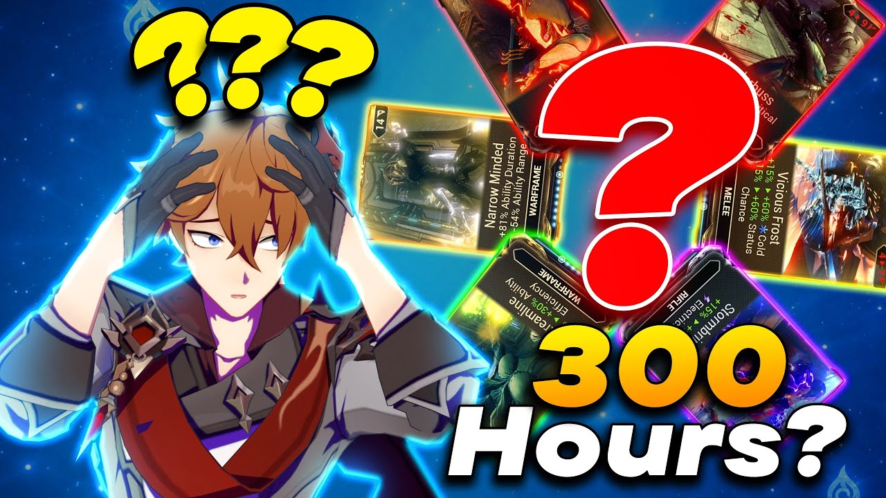 I played warframe for 300 hours and I'm still confused 